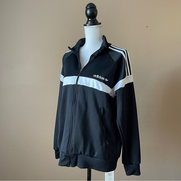 ADIDAS | Black Track Jacket Sz M - Picture 3 of 6